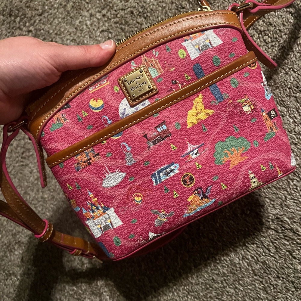 Gently Used Disney Park Life Collection Dooney and Bourke Crossbody Purse